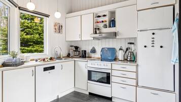 Réfrigérateur, micro-ondes, four, lave-vaisselle