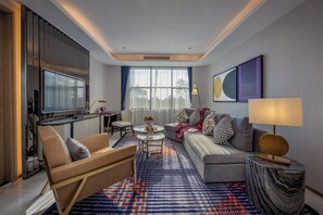 行政套房 (Glee) | 埃及棉床单、高档床上用品、免费迷你吧物品、客房内保险箱