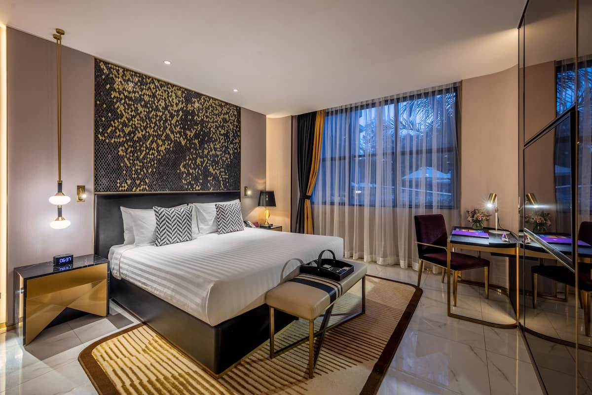 Superior kamer | 1 slaapkamer, lakens van Egyptisch katoen, luxe beddengoed