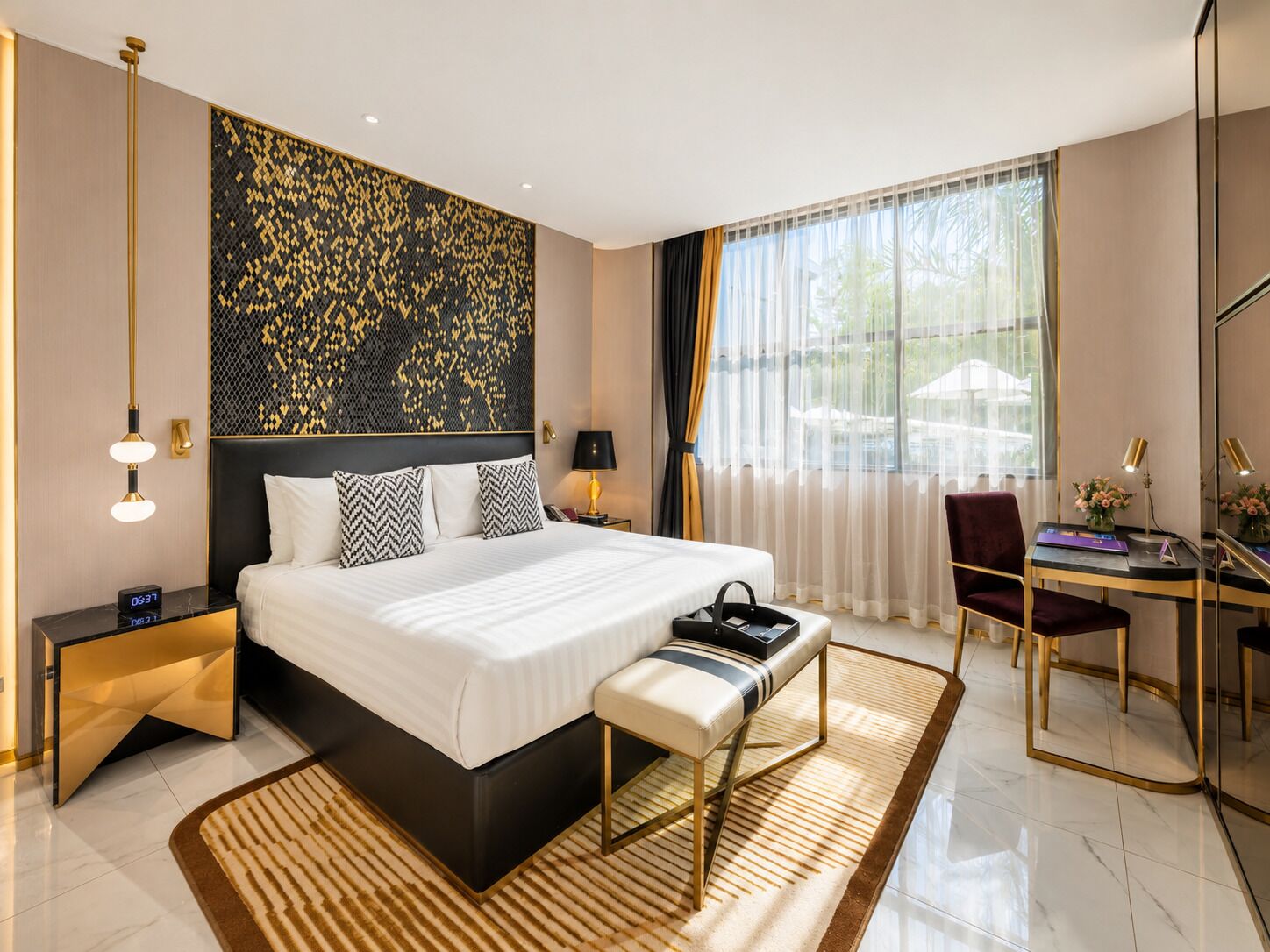 Habitación Deluxe | Sábanas de algodón egipcio y ropa de cama de alta calidad