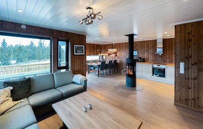 Cozy home in Sjusjøen with kitchen