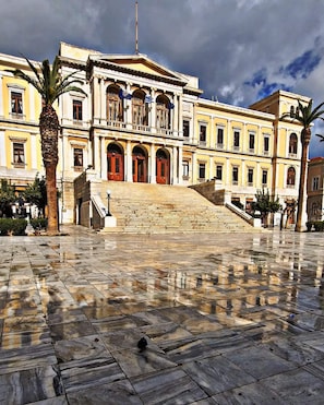 House, 1 Bedroom, Smoking, Patio | Exterior - Thor & Freyja's of Poseidonia Syros Holiday House (Syros)