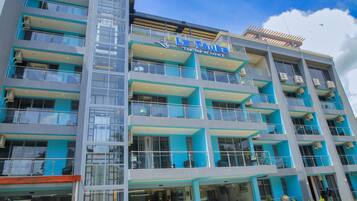 Fachada de la propiedad