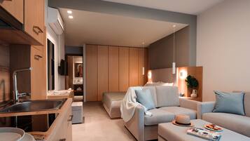 Superior Suite | Living area | 32-inch LCD TV with digital channels