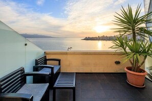 Superior Double Room with Full Sea View | Balcony - Hotel Brilant (Sarandë)