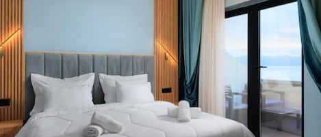 Superior Double Room with Full Sea View | 1 habitación, insonorización y wifi gratis