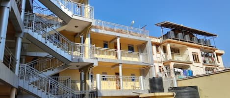 Fassade der Unterkunft