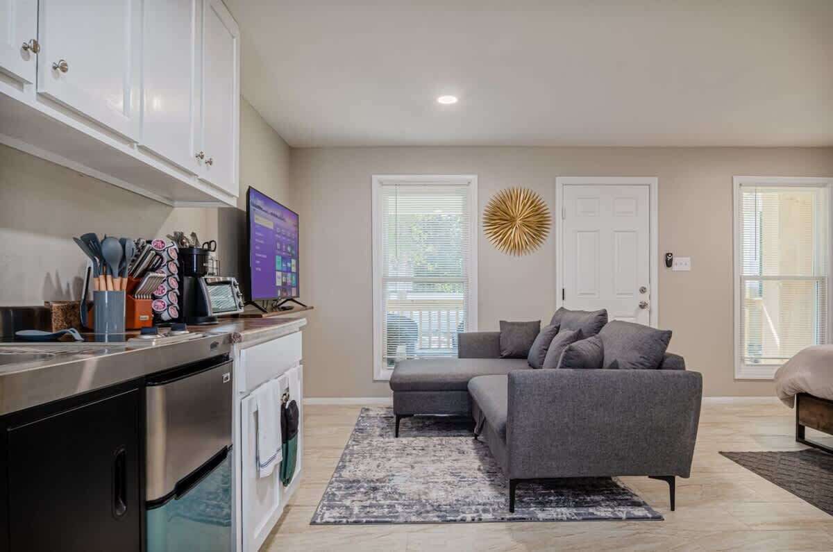 Televisie en een kantoor