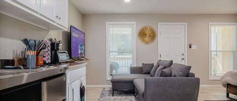 Televisie en een kantoor