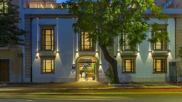 Fassade der Unterkunft