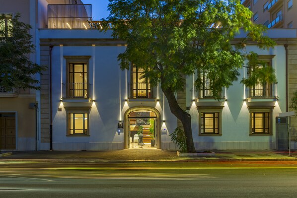 Fassade der Unterkunft