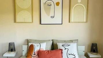 5 chambres, draps fournis