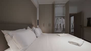 2 habitaciones, tabla de planchar con plancha, wifi y ropa de cama
