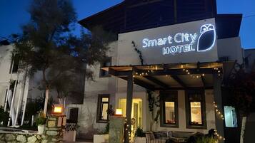 Fachada da propriedade