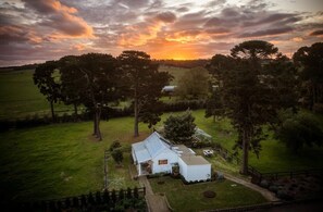 A rural house with a large yard, surrounded by trees and fields. - Historic Soho Estate, Resort Facilities -Bellarine (Drysdale)