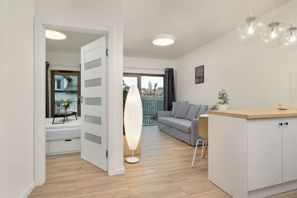 Living room - Krakow Podgorze by Renters (Kraków)