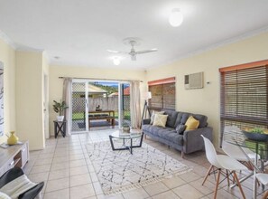 Living area - Pet friendly home, 10 minutes from the city and 10 minutes from the beach  (Brinsmead)