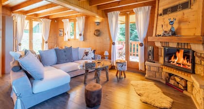 Chalet avec sauna entre Lac Leman, Montagnes et Golf - Le Cocon du Lac Léman