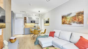 Superior Apartment | 1 bilik tidur, seterika/papan seterika, Wi-fi percuma