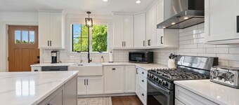 Amazing new construction in this beautiful home, walk to Rodger Wheeler Beach.