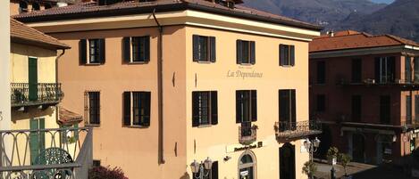 Fassade der Unterkunft