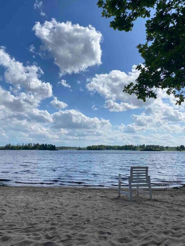 Tæt på stranden