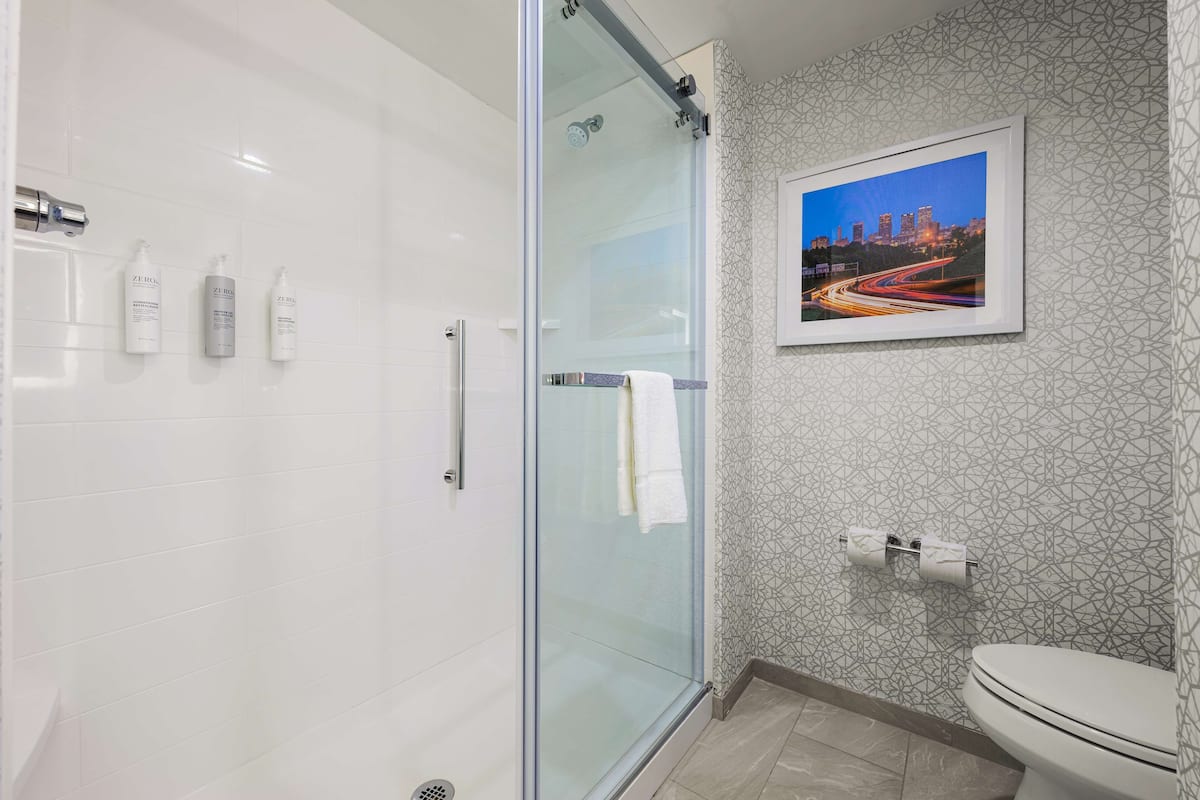 Room, 1 Katil Raja (King), Refrigerator & Microwave | Pancuran Bilik Mandi