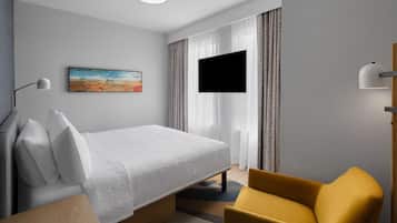 In-room safe, blackout curtains, iron/ironing board, free WiFi