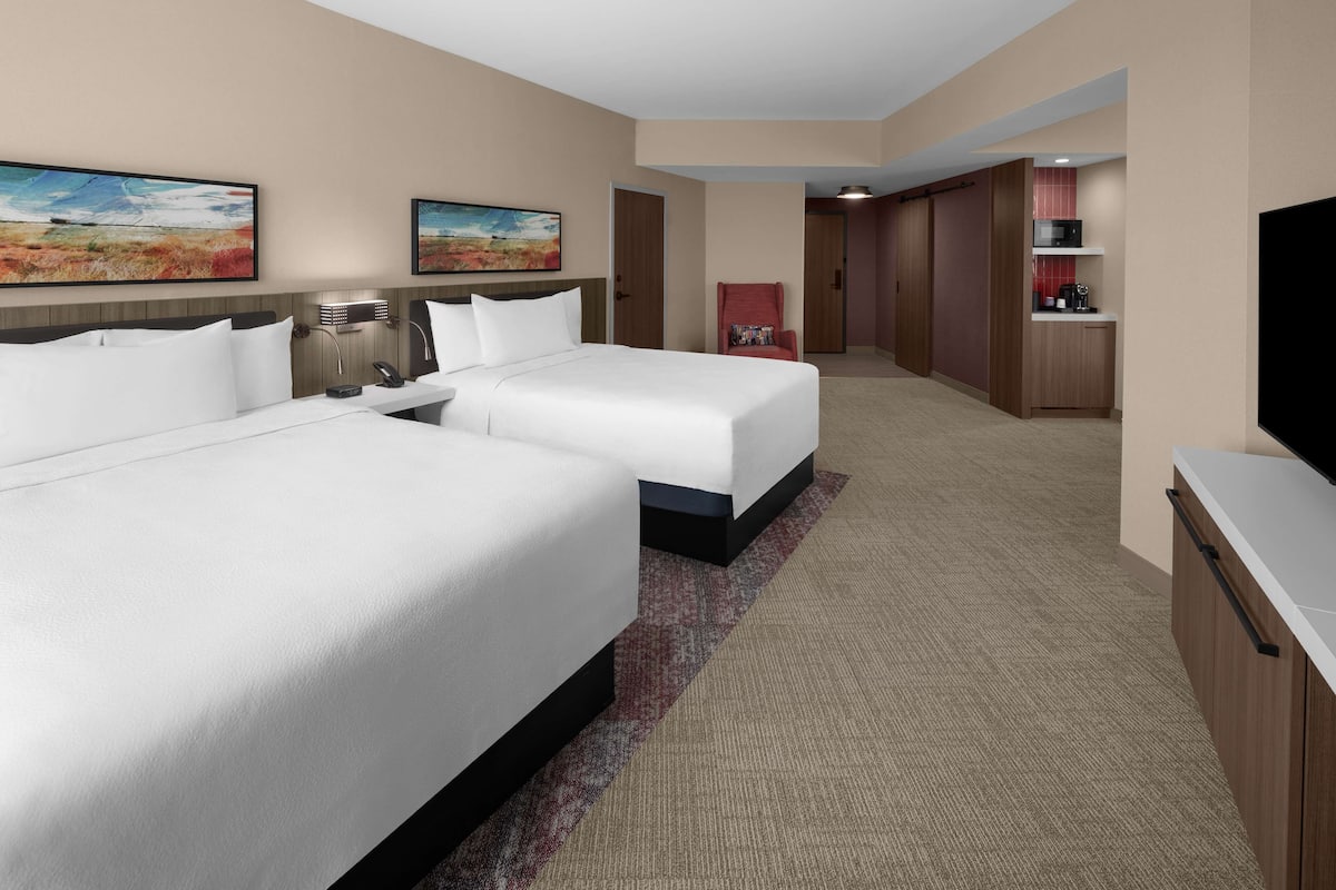 In-room safe, desk, blackout curtains, iron/ironing board