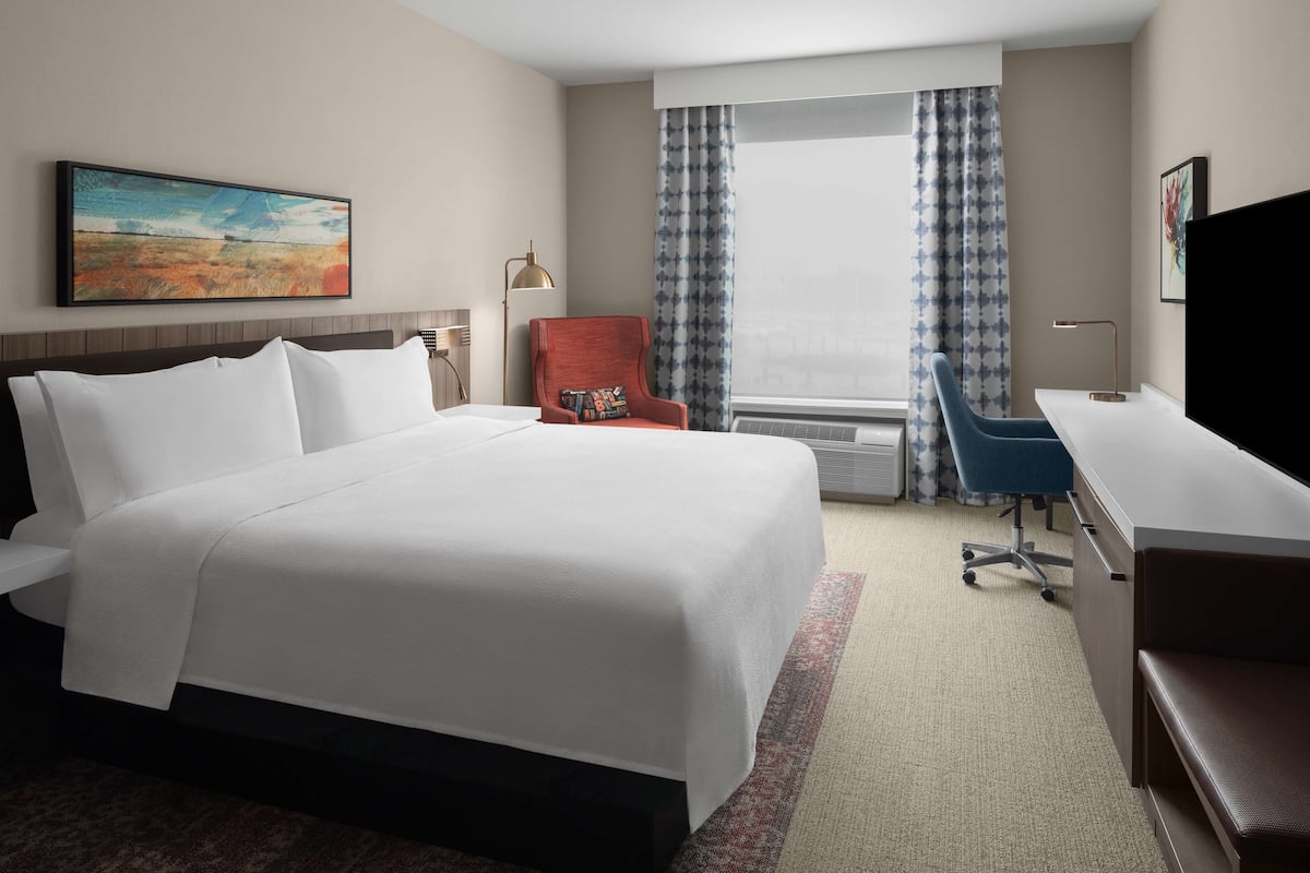 In-room safe, desk, blackout curtains, iron/ironing board