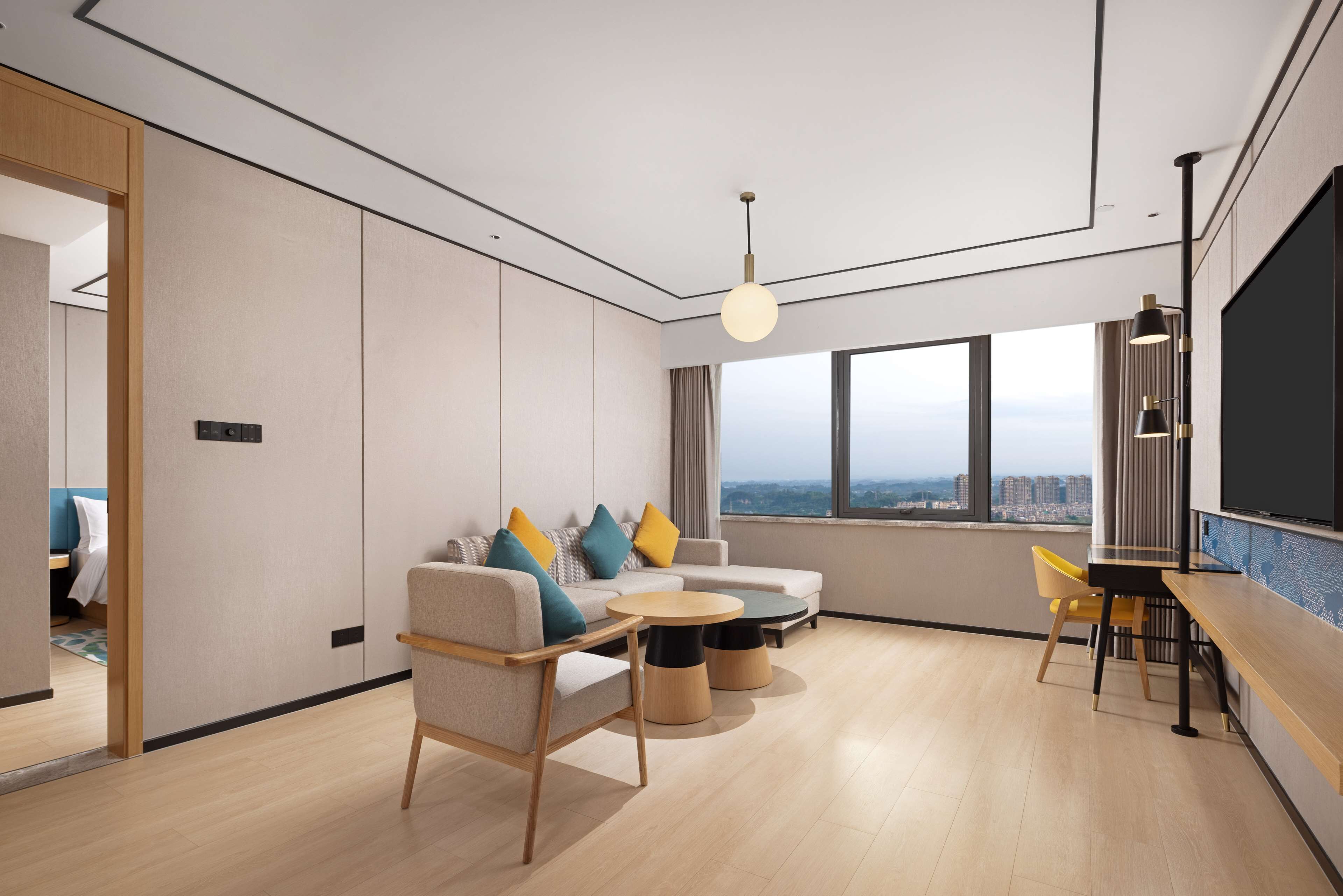 Suite Deluxe, 1 cama de matrimonio grande | Zona de estar