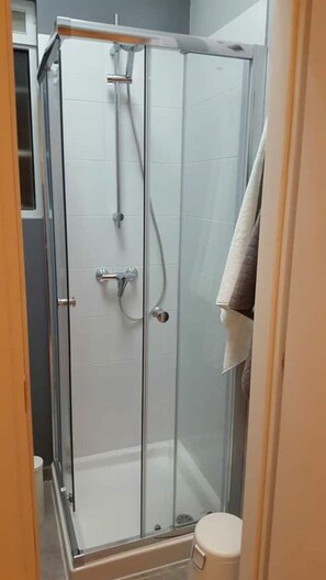 Towels, soap, toilet paper