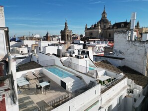 Terrace/patio - Slow Suites Salvador (Seville)