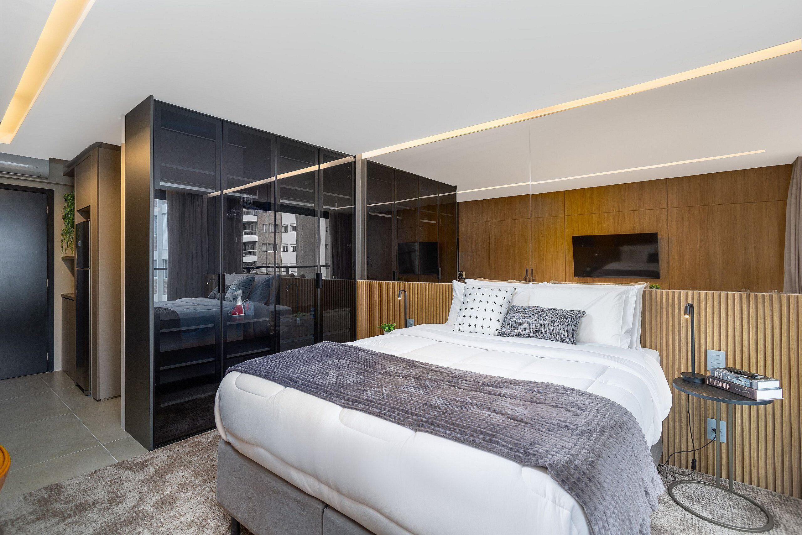 Apartamento | 1 quarto, escrivaninha