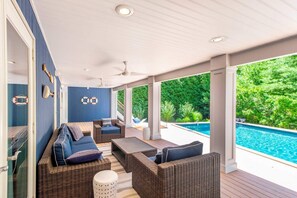 House | 3 bedrooms, Internet - Heated Pool Hot tub Beachwood Cove by Rovetravel (East Hampton)