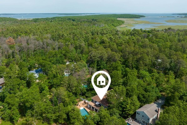 House | 3 bedrooms, Internet - Heated Pool Hot tub Beachwood Cove by Rovetravel (East Hampton)