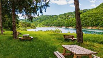 Opções para refeição ao ar livre