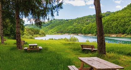 Villa in the countryside on the Sibillini mountain