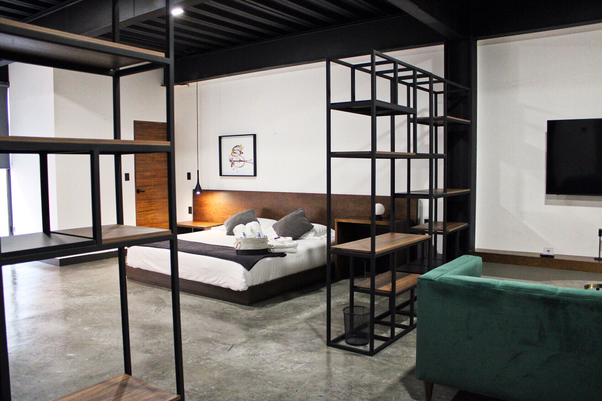 Loft | 1 habitación, cortinas blackout y tabla de planchar con plancha 