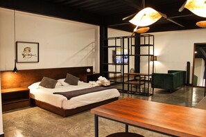 Loft | 1 slaapkamer, verduisterende gordijnen, een strijkplank/strijkijzer
