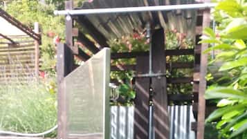 Exclusive-Doppelzimmer, 1 Schlafzimmer, Nichtraucher, HĂŒgelblick | Dusche im Bad