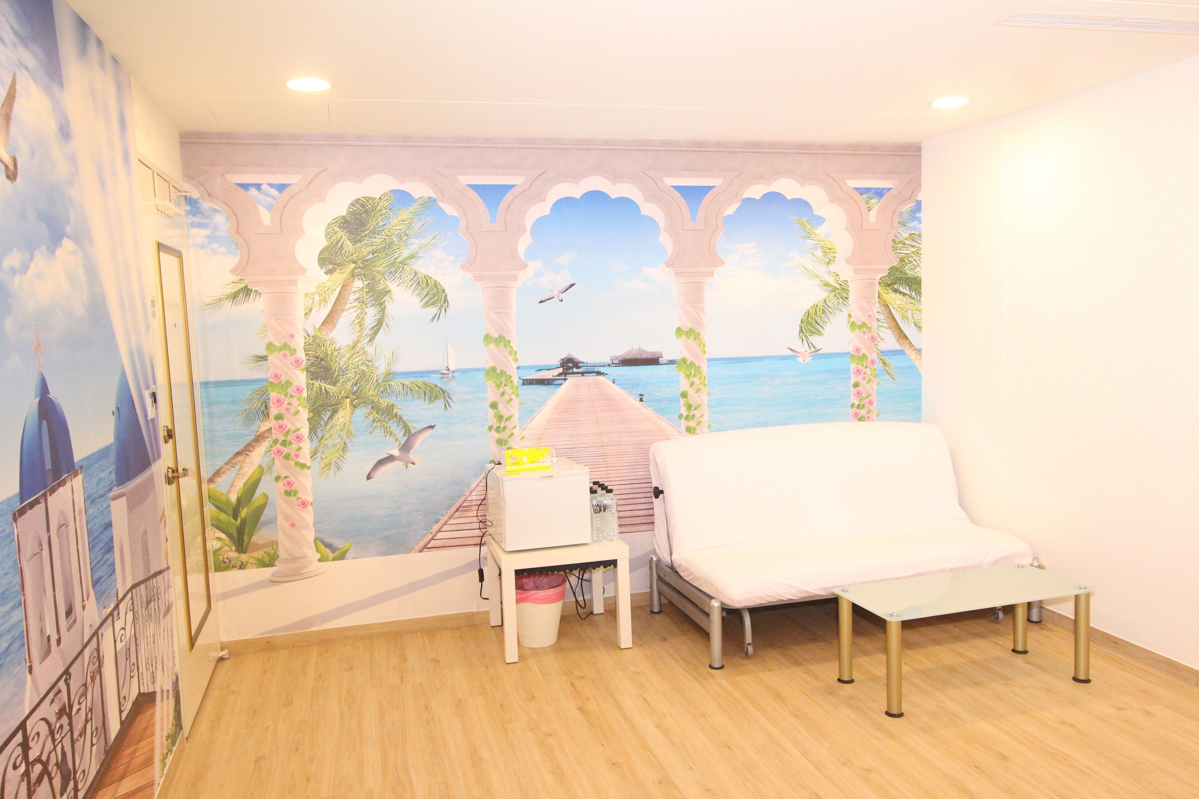 Family Room | Down comforters, individually decorated, free WiFi