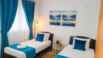 3 bedrooms, WiFi, bed sheets