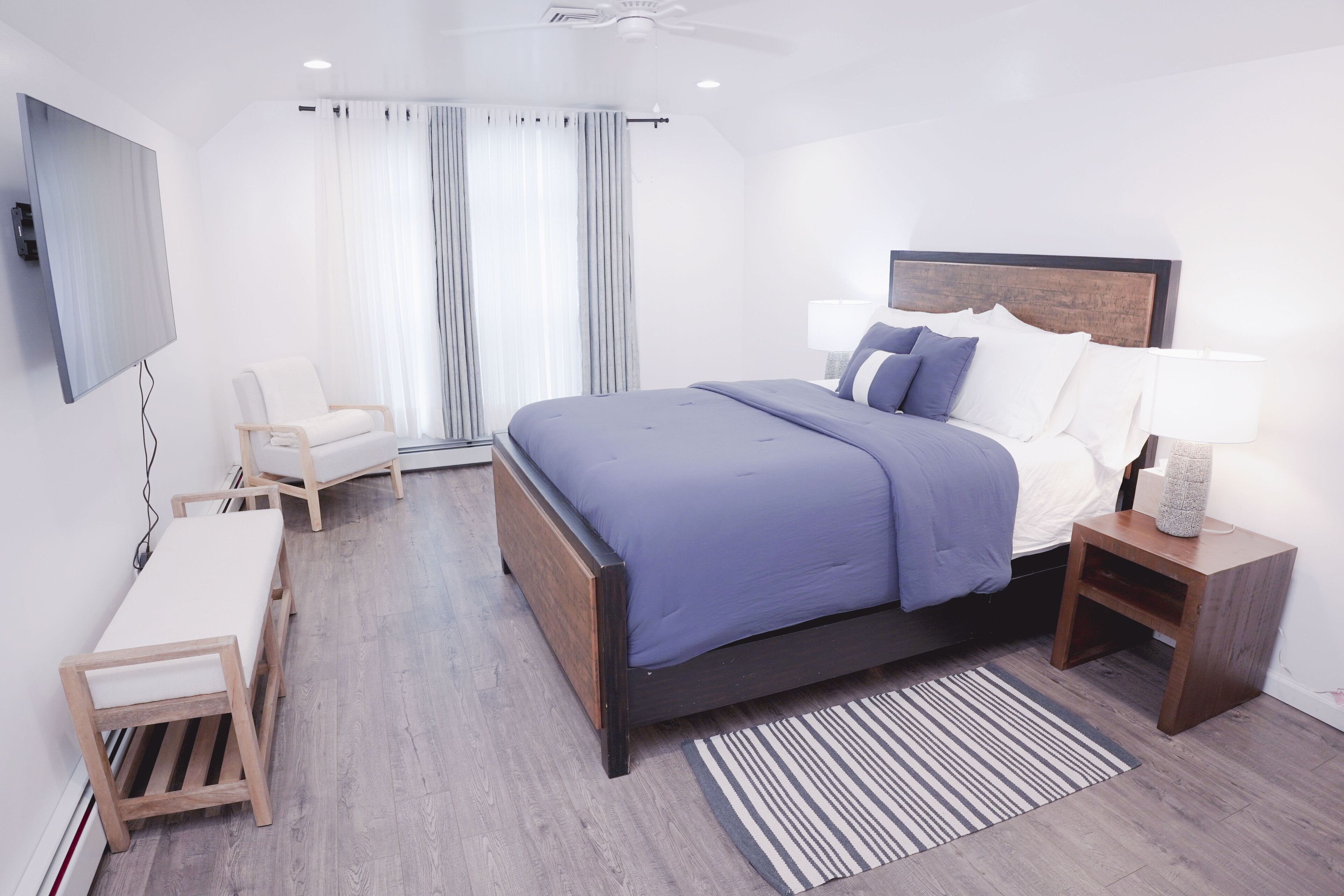 1 多间卧室、熨斗/熨衣板、免费 WiFi、床单