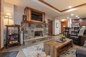Interior - Welcome to your upscale ski in/out 1BD/1BA condo with free parking and upgrades. (Truckee)