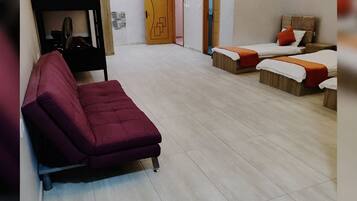 3 bedrooms, iron/ironing board, travel cot, WiFi