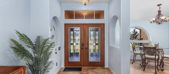 Villa Poolside Paradise: Unwind in Tropical Style!