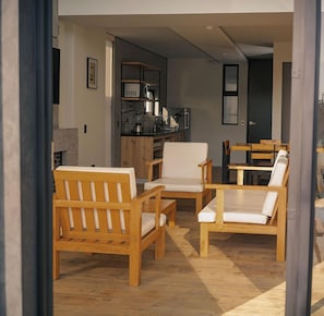 49-inch Smart TV with satellite channels - Awqa Loft & Camp (Laredo)