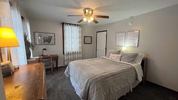 2 slaapkamers, een bureau, gratis wifi, beddengoed