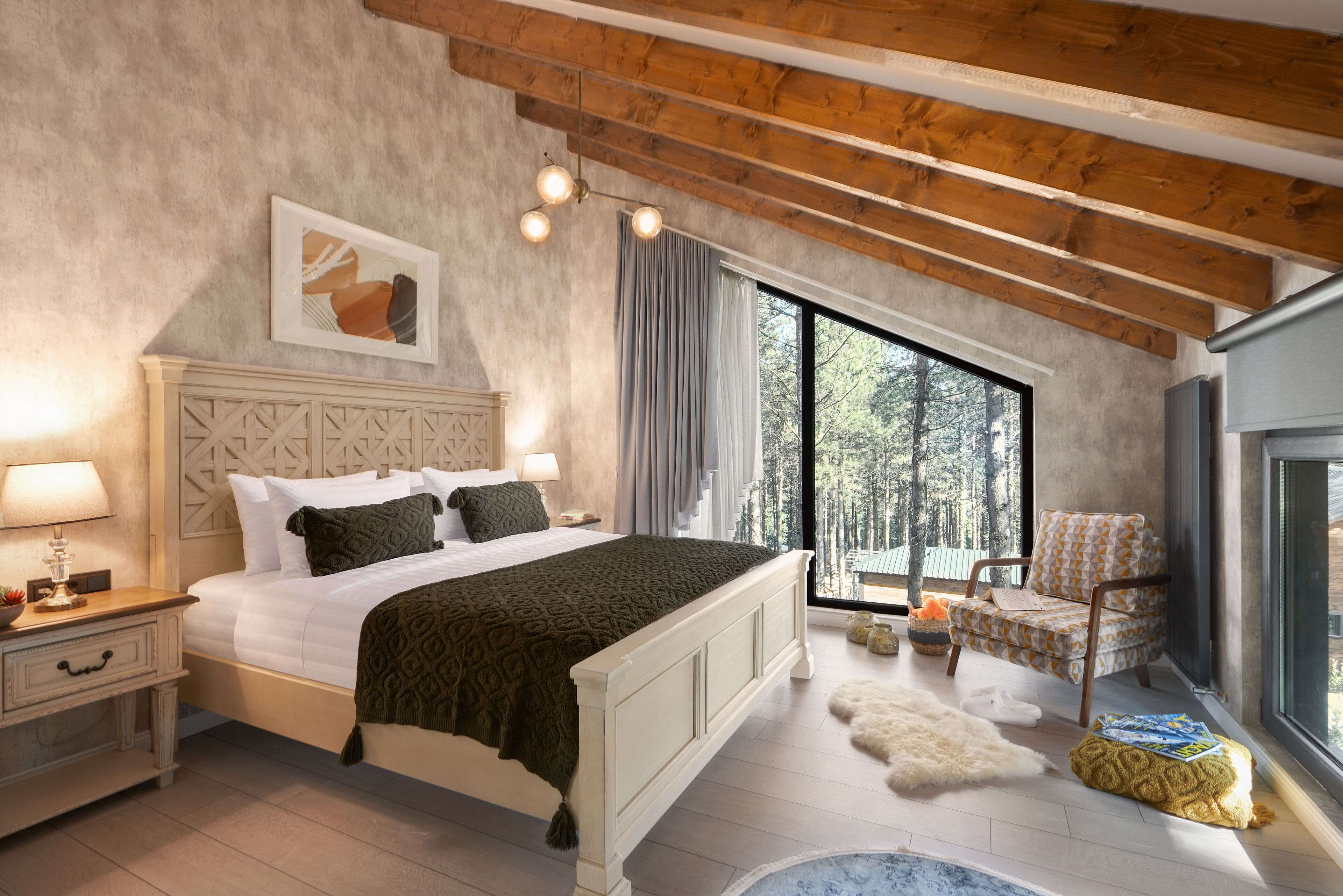 2 habitaciones y caja de seguridad en la habitación 